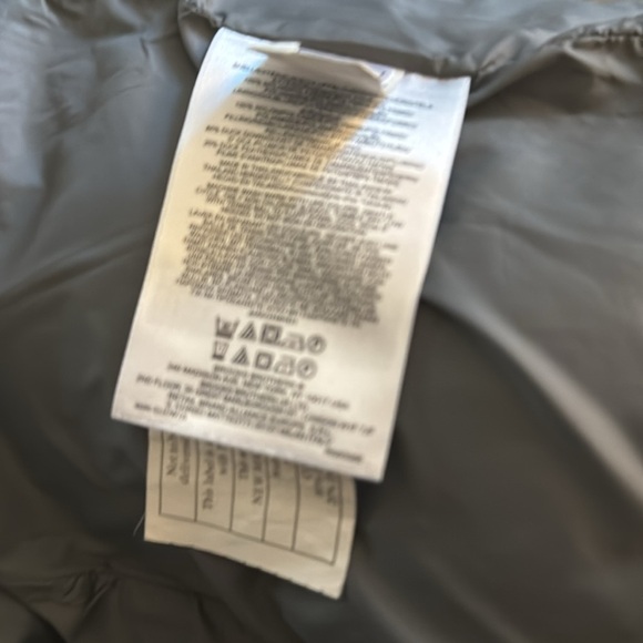 BROOKS BROTHERS‎ Down Puffer Coat Jacket Blazer Gray Winter Size 4 Warm Work - Picture 9 of 9